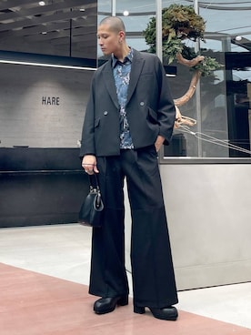 はのやんさん（メンズ・182cm）の秋コーディネート