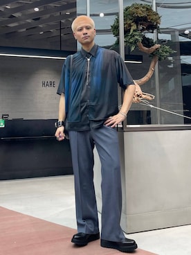 はのやんさん(メンズ・182cm)の夏コーディネート