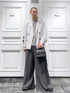 はのやんさん（メンズ・182cm）の春コーディネート