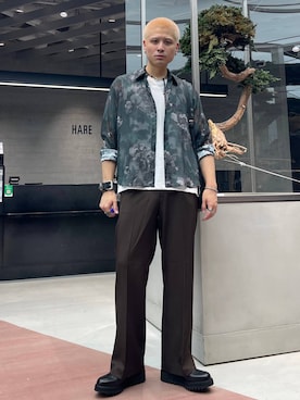 はのやんさん（メンズ・182cm）の夏コーディネート