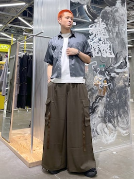 はのやんさん（メンズ・182cm）の春コーディネート