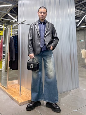 はのやんさん（メンズ・182cm）の冬コーディネート