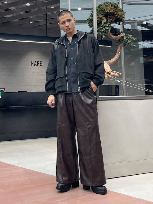 HARE MINIシャークハイソールブーツ HARE（ハレ）の「MINIシャークハイソールブーツ(HARE)（ブーツ