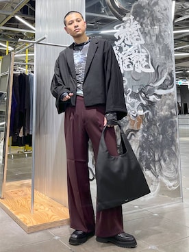 はのやんさん（メンズ・182cm）の秋コーディネート