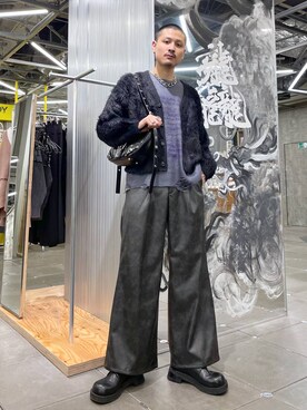はのやんさん（メンズ・182cm）の冬コーディネート