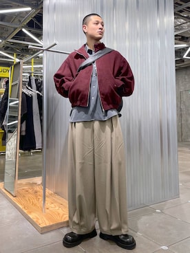 はのやんさん（メンズ・182cm）の冬コーディネート