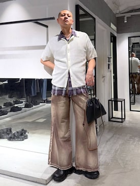 はのやんさん（メンズ・182cm）の春コーディネート