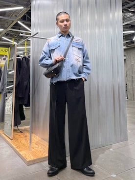 はのやんさん（メンズ・182cm）の春コーディネート