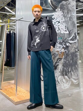 はのやんさん（メンズ・182cm）の秋コーディネート