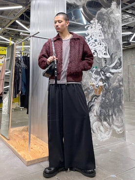 はのやんさん（メンズ・182cm）の冬コーディネート