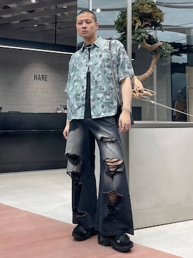 はのやんさん(メンズ・182cm)の春コーディネート