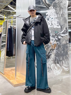 はのやんさん（メンズ・182cm）の秋コーディネート