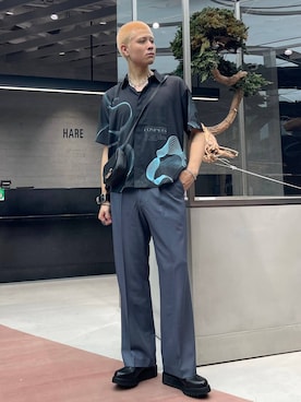 はのやんさん(メンズ・182cm)の夏コーディネート