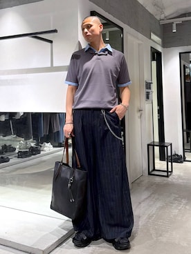 はのやんさん（メンズ・182cm）の春コーディネート