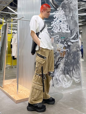 はのやんさん(メンズ・182cm)の春コーディネート