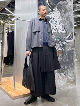 はのやんさん（メンズ・182cm）の秋コーディネート