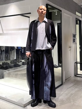 はのやんさん（メンズ・182cm）の春コーディネート