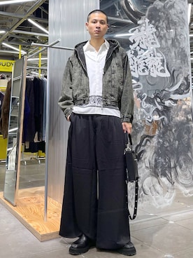 はのやんさん（メンズ・182cm）の秋コーディネート