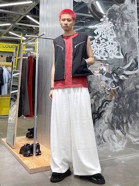 はのやんさん(メンズ・182cm)の夏コーディネート