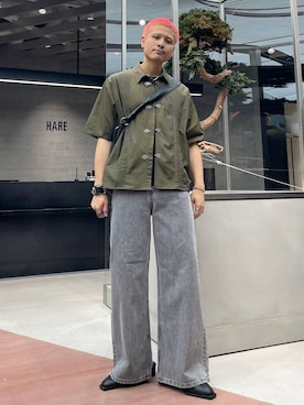 はのやんさん（メンズ・182cm）の夏コーディネート