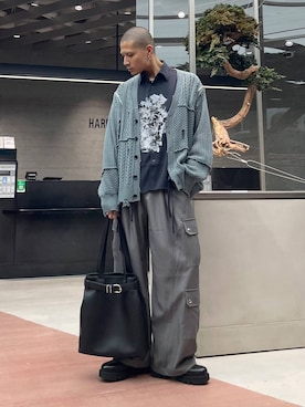 はのやんさん（メンズ・182cm）の秋コーディネート