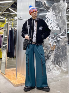 HARE 2024AW シシュウスーベニアブルゾン ◾️146990◾️ シシュウスーベニアブルゾン カラー/ 39 . 09 サイズ