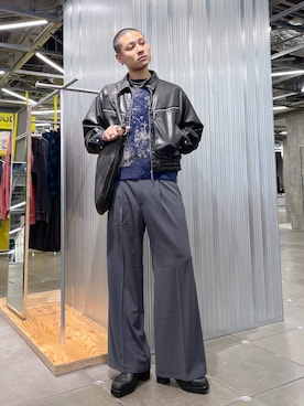 はのやんさん(メンズ・182cm)の冬コーディネート