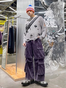 はのやんさん（メンズ・182cm）の秋コーディネート