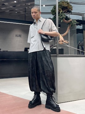 「HARE」｜はのやんさん（メンズ・182cm）の春コーディネート