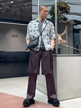 はのやんさん（メンズ・182cm）の春コーディネート