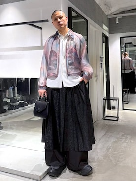 はのやんさん（メンズ・182cm）の春コーディネート