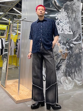 はのやんさん（メンズ・182cm）の夏コーディネート