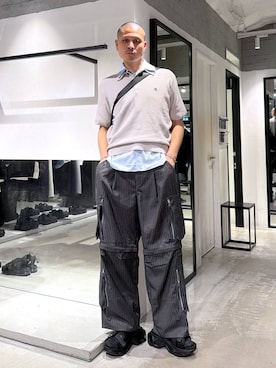 はのやんさん（メンズ・182cm）の春コーディネート