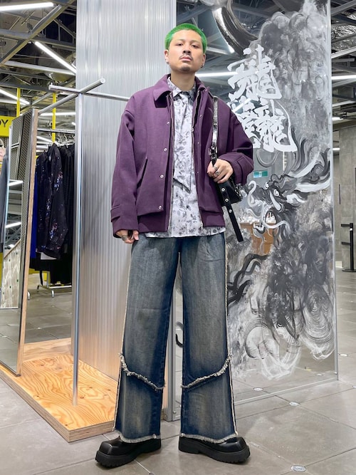 HARE フリンジデニムフードブルゾン S HARE(ハレ) | ⠀ 【NEW ARRIVAL