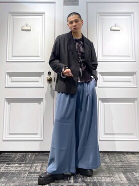 はのやんさん(メンズ・182cm)の春コーディネート