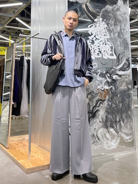 はのやんさん（メンズ・182cm）の秋コーディネート