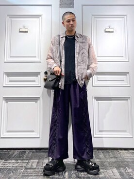 はのやんさん（メンズ・182cm）の春コーディネート
