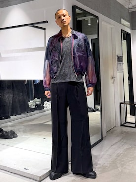 「ワントーン」｜はのやんさん（メンズ・182cm）の夏コーディネート