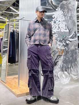 はのやんさん（メンズ・182cm）の冬コーディネート