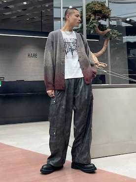 はのやんさん（メンズ・182cm）の秋コーディネート