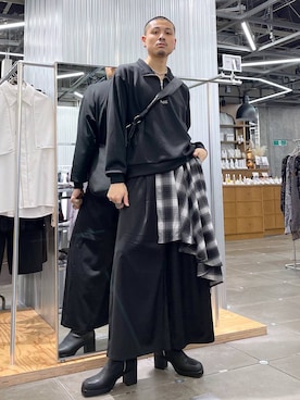 はのやんさん（メンズ・182cm）の秋コーディネート