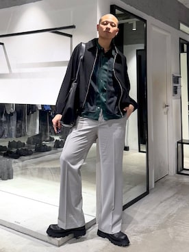 はのやんさん（メンズ・182cm）の春コーディネート