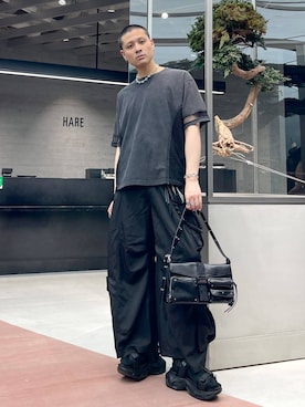 はのやんさん（メンズ・182cm）の春コーディネート