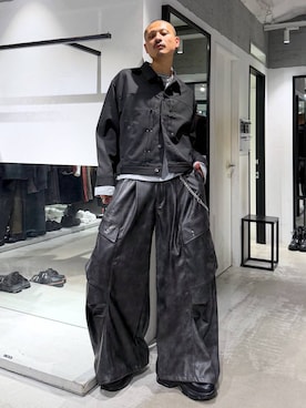 はのやんさん（メンズ・182cm）の秋コーディネート