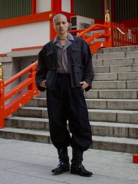 はのやんさん（メンズ・182cm）の春コーディネート