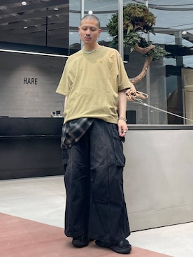 はのやんさん（メンズ・182cm）の春コーディネート