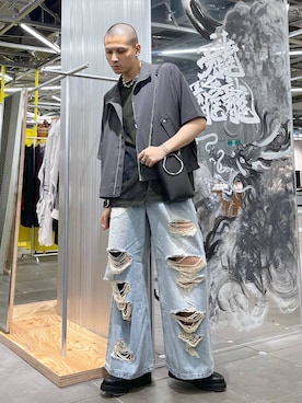 はのやんさん（メンズ・182cm）の夏コーディネート