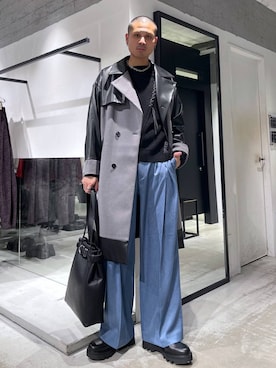 はのやんさん（メンズ・182cm）の冬コーディネート