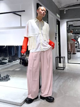 はのやんさん（メンズ・182cm）の春コーディネート