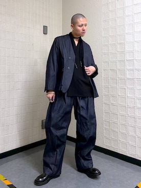 はのやんさん（メンズ・182cm）の春コーディネート